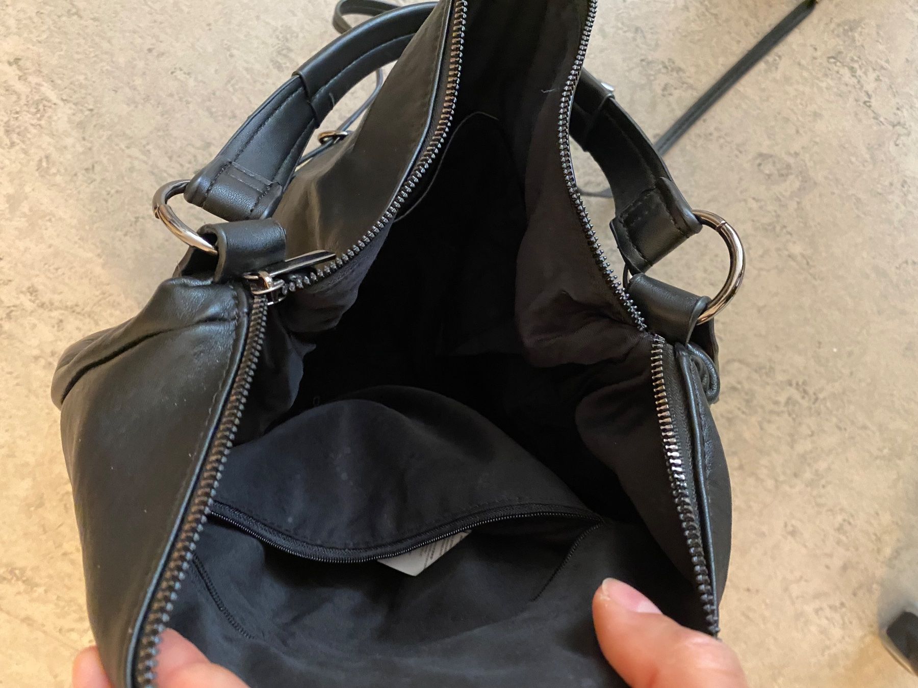 Borse da donna: Schwarze Handtasche top Zustand NP 80 CHF – Usato da Zürich venduto da Gamecards 3