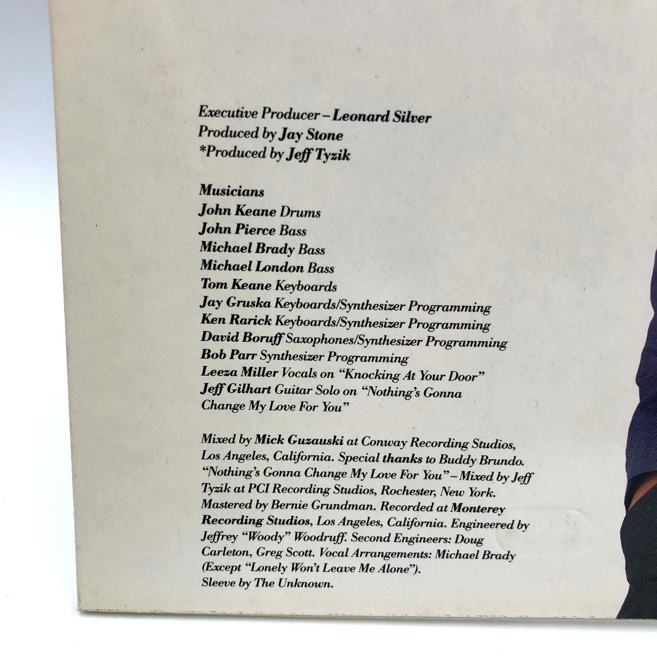 Schallplatten: Glenn Medeiros LP 1987 - gM – Gebraucht aus Häusernmoos von platten-teller 2