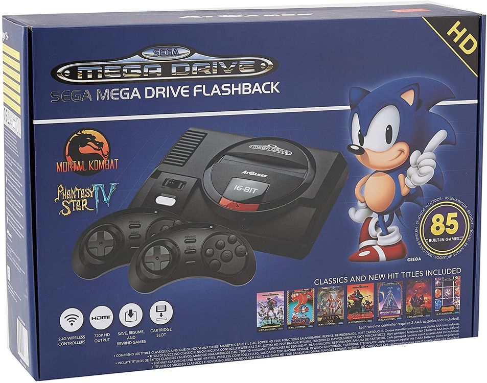 SEGA Mega Drive Flashback HD inkl. 85 Spiele (Gebraucht) in Stansstad ...
