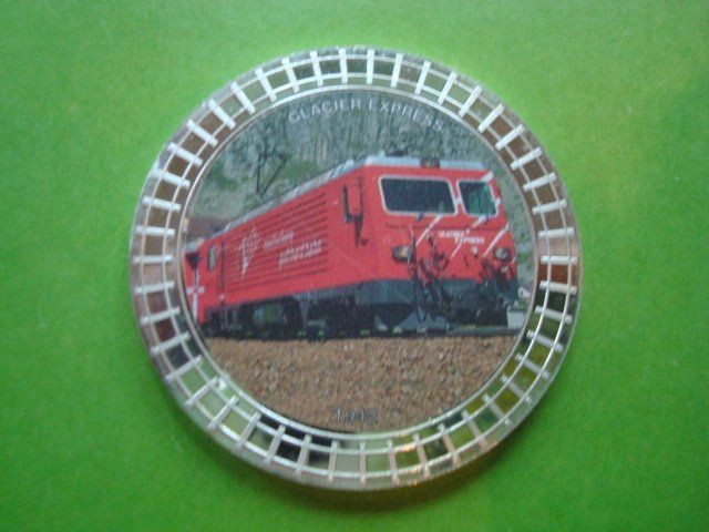 Medaglie: Medaille Schweizer Bergbahnen - Glacier Express – Usato da Riehen venduto da Baerewaegli