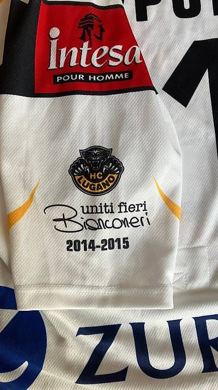 Leibchen & Hosen: Maglia ORIGINALE HCL Filppula 2014-2015 – Gebraucht aus Bellinzona von Cat_e_t 2