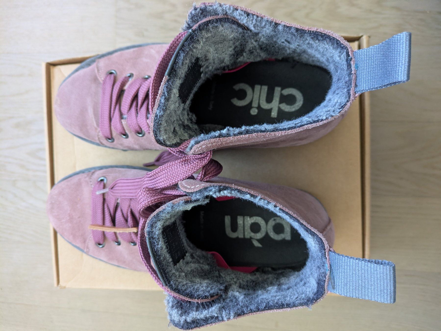 Scarpe da donna: Panchic Boots Gr. 38 Braunrosa – Usato da Hedingen venduto da once20 4