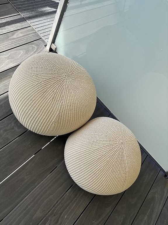 Tabourets: Home and More Pouf Marrakesh Ovale | – D'occasion à Biglen par e_lin 1