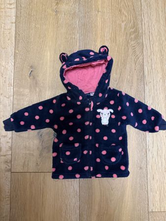 Herzige Fleece Jacke Grösse 62/68