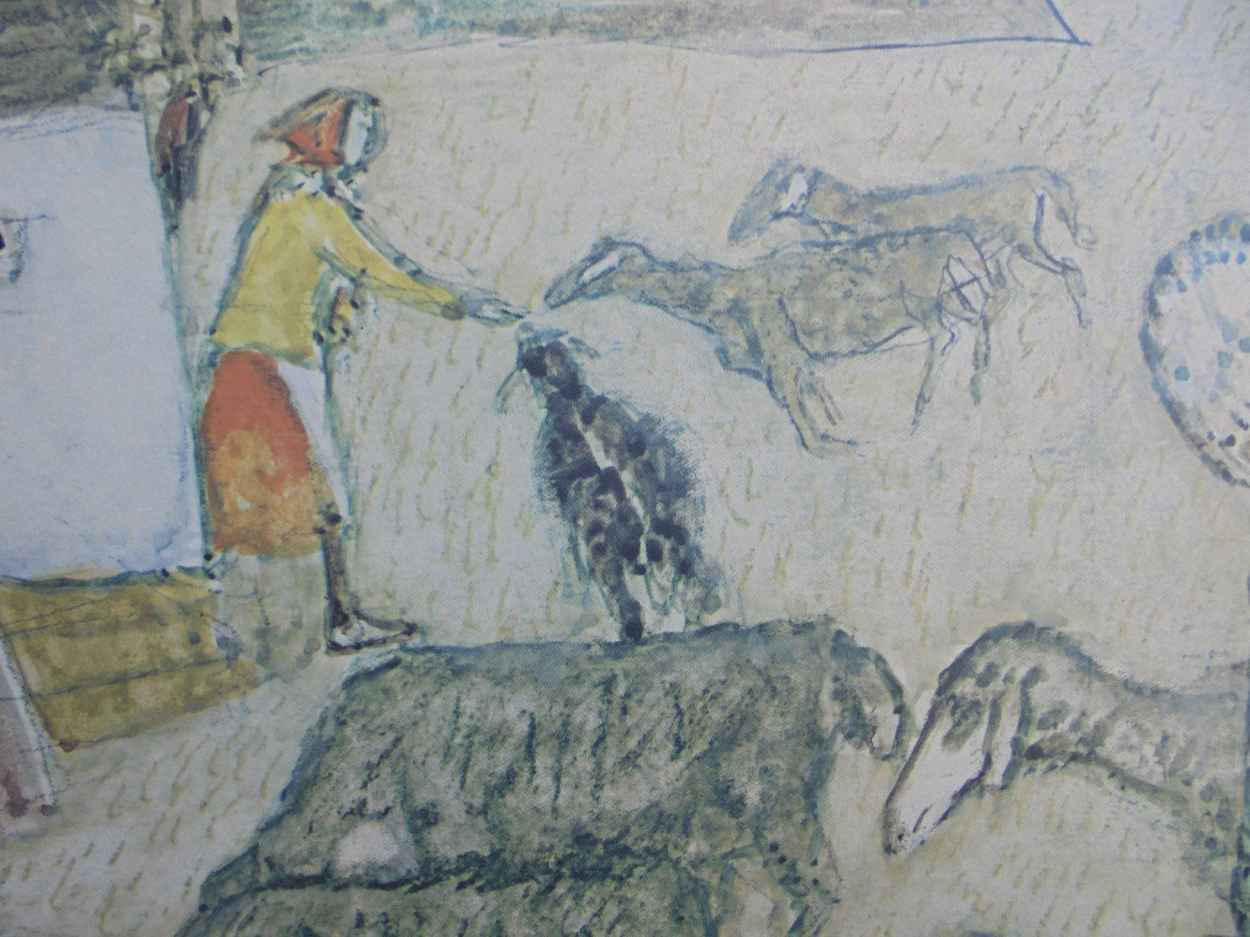 Grafica & Litografie: Schafschur A. Garigiet – Usato da Altstätten venduto da antikundart 6
