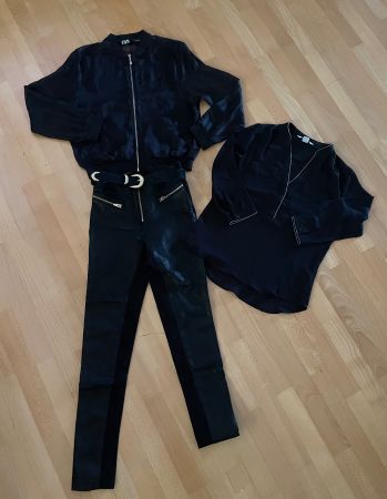 Kleiderpaket 4-teilig / Grösse S / black is black
