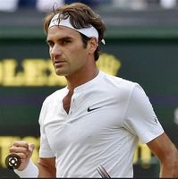 Roger Federer 2015 Wimbledon Tennis T-shirt, Size S