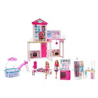 Barbie Spiel Haus mit Zubehör (Pool etc)