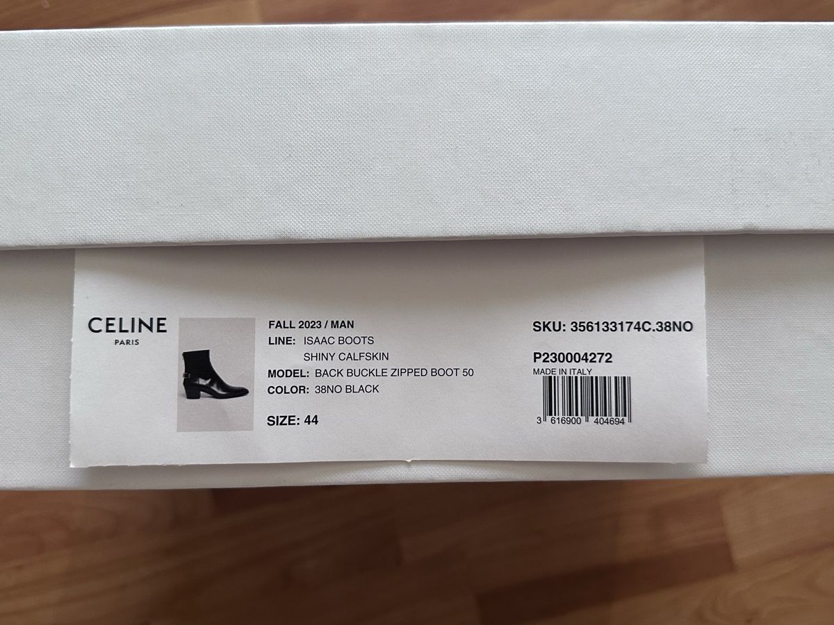 Celine Scarpe da uomo: CELINE ISAAC BOOTS 44 – Usato da Zürich venduto da dom_tq6x 5