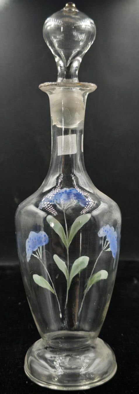 Caraffe: Antike Karaffe Glas bemalt – Usato da Rorschacherberg venduto da snOOpydOg11 1