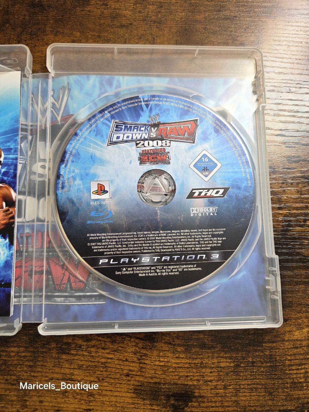 Jeux: WWE SmackDown vs Raw 2008 PS3 Spiel – D'occasion à Winterthur par Maricels_Boutique 2