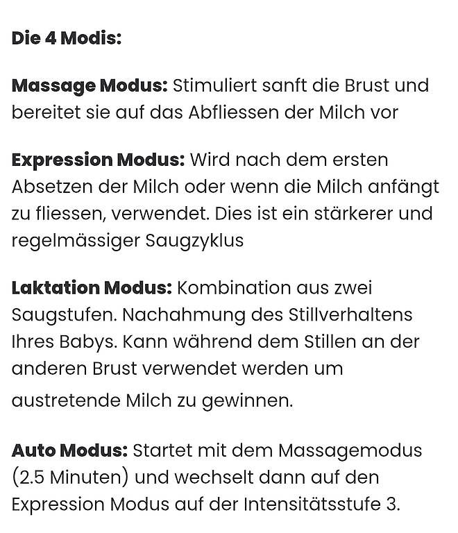 Accessori per l’allattamento: Milchpumpe FrauPow  – Usato da Bischofszell venduto da saenderli 1