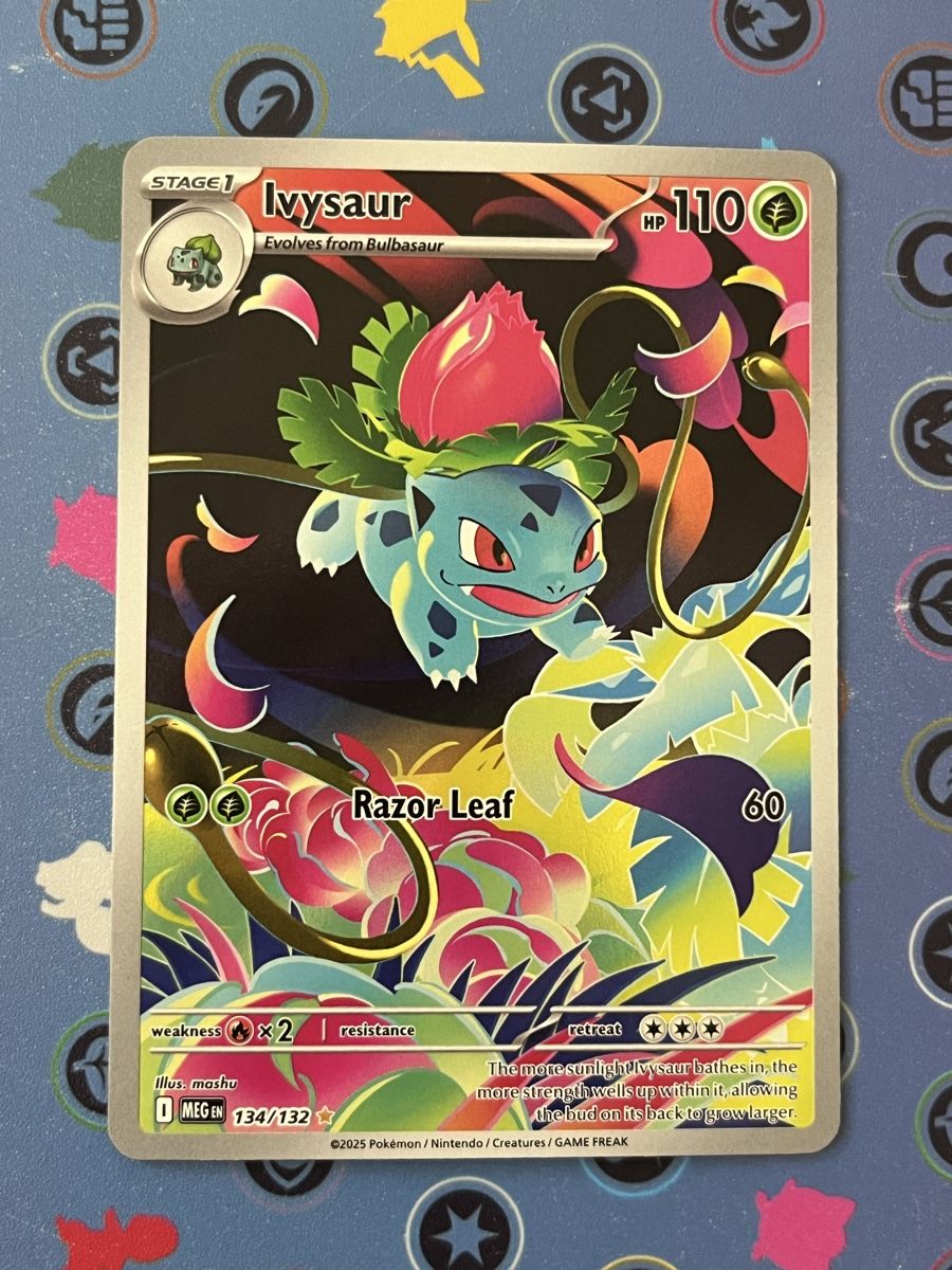 Pokémon Carte collezionabili: Pokémon Ivysaur 134/132 EN – Nuovo (secondo la descrizione) da Le Grand-Saconnex venduto da Koko.hime_