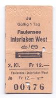 Schiff-B. Faulensee - Interlaken West