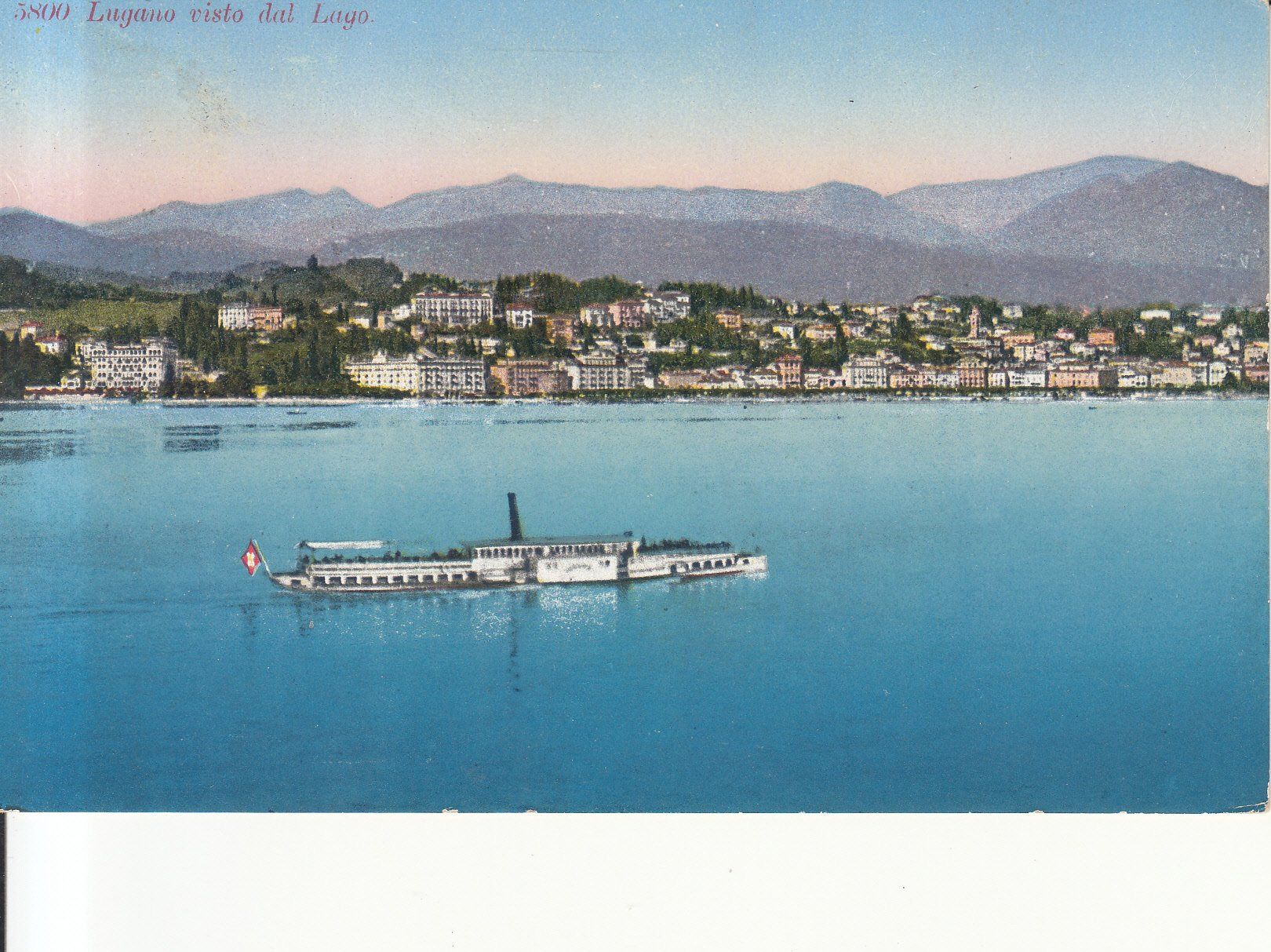 Cartoline postali: Lugano 1931 – Usato da Bürglen TG venduto da StampGraf
