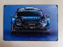 Ford Fiesta Blechschild