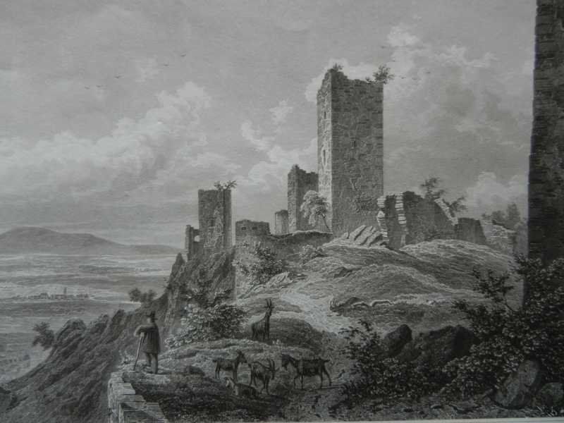 Stiche: Colmar Ruine Eguisheim – Gebraucht aus Risch von Rischli15 1