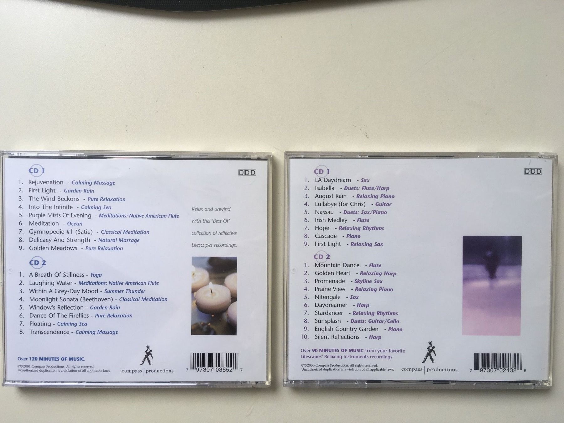 CD: Lifescapes 4 CD-Sammlung New Age Instumental – Usato da Rüti ZH venduto da Ochello 1