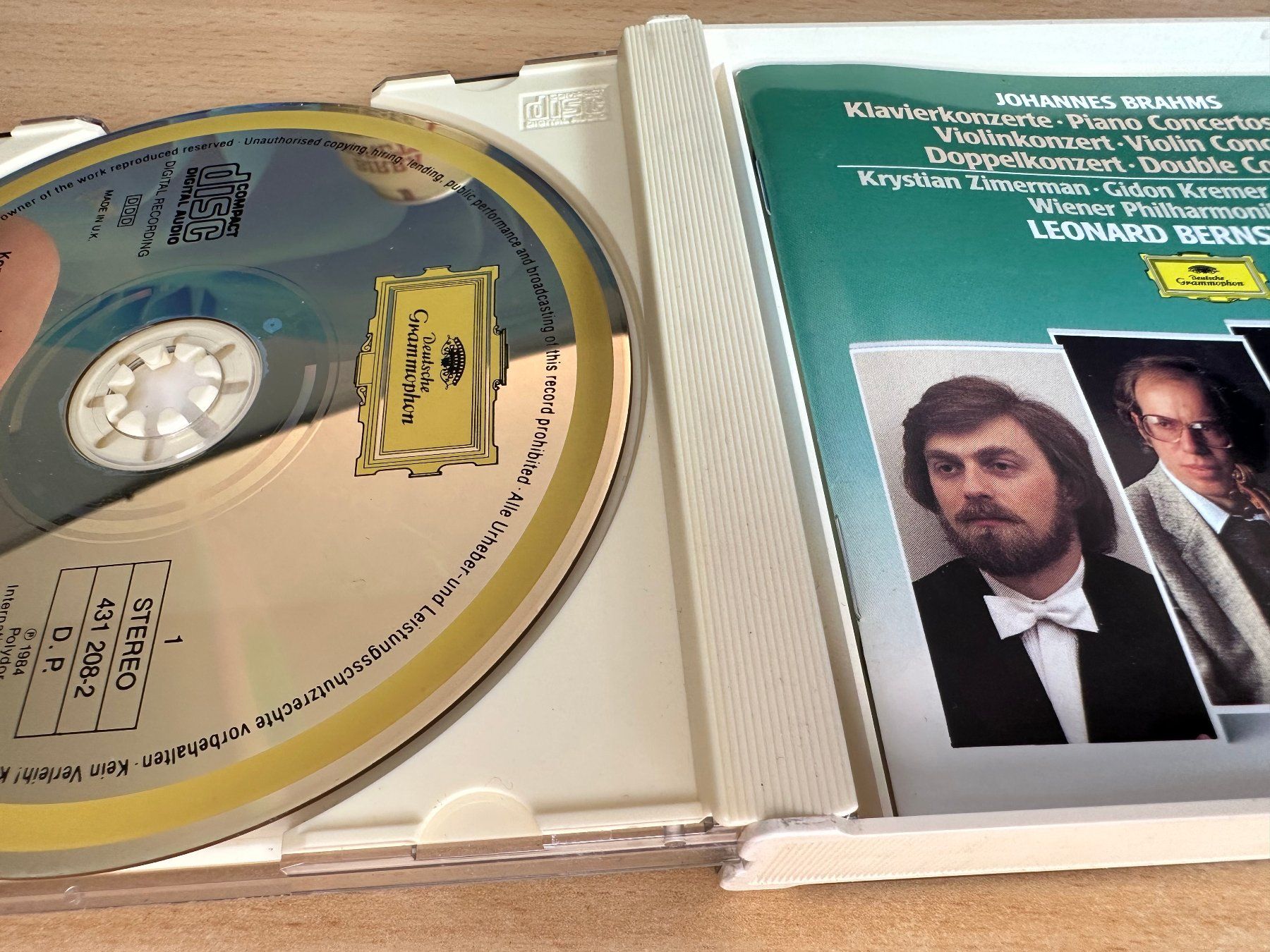 CDs: Brahms - Die Konzerte - Leonardo Bernstein - 3 CD – Gebraucht aus Rikon im Tösstal von Alpenmutz 2