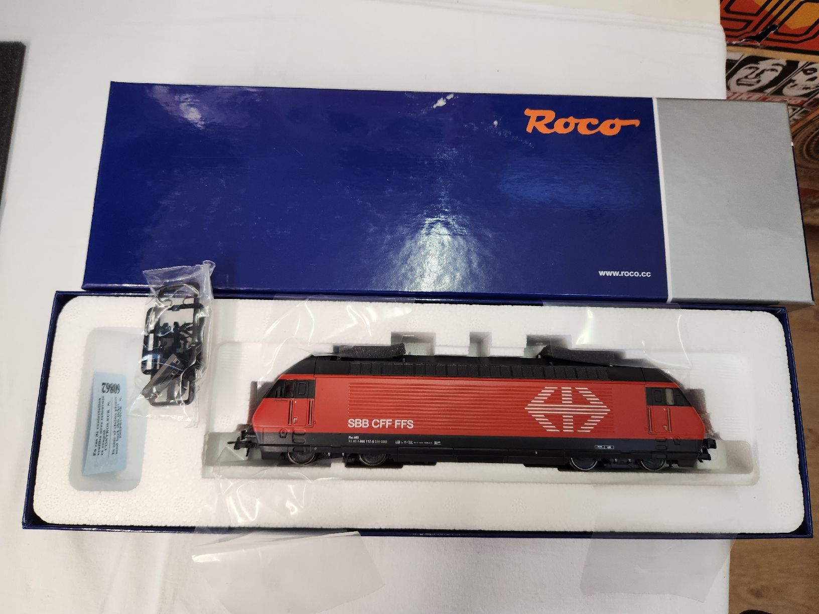 鉄道模型 ROCO 73285 HO SBB re460 117-5 Locomotive Review - Swiss Re 460 - HO Roco Re460 & IC