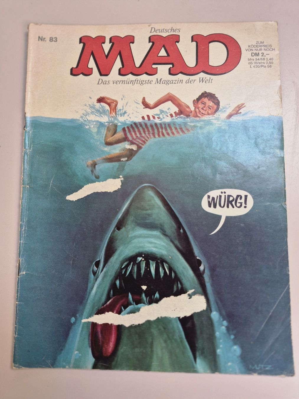 Fumetti: Deutsches MAD Magazin Nr 83  – Usato da Frauenfeld venduto da mel_2gqy