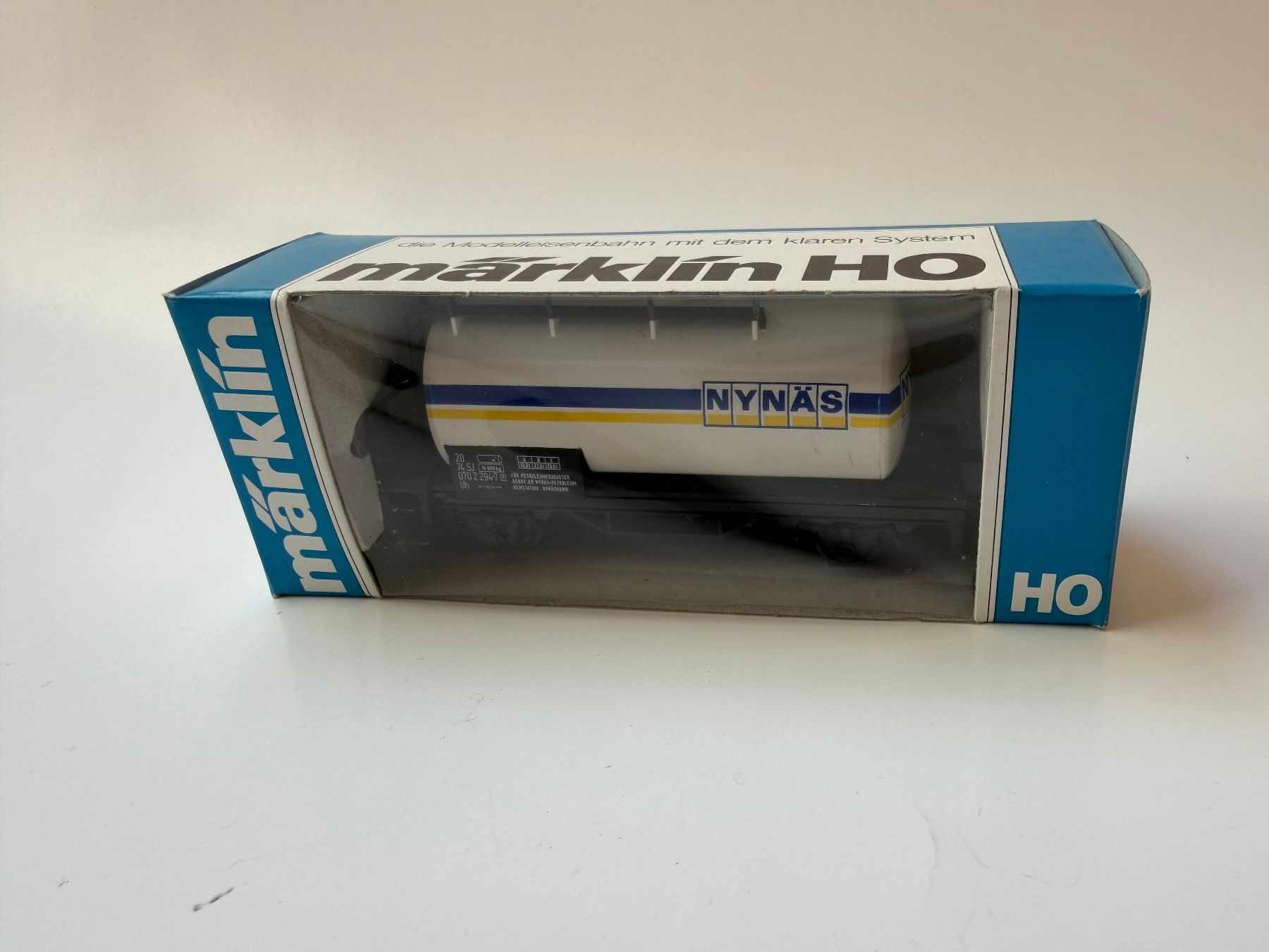 Märklin Modellini di ferrovie: MÄRKLIN TANKWAGEN "NYNÄS" – Usato da winterthur venduto da felix27 4