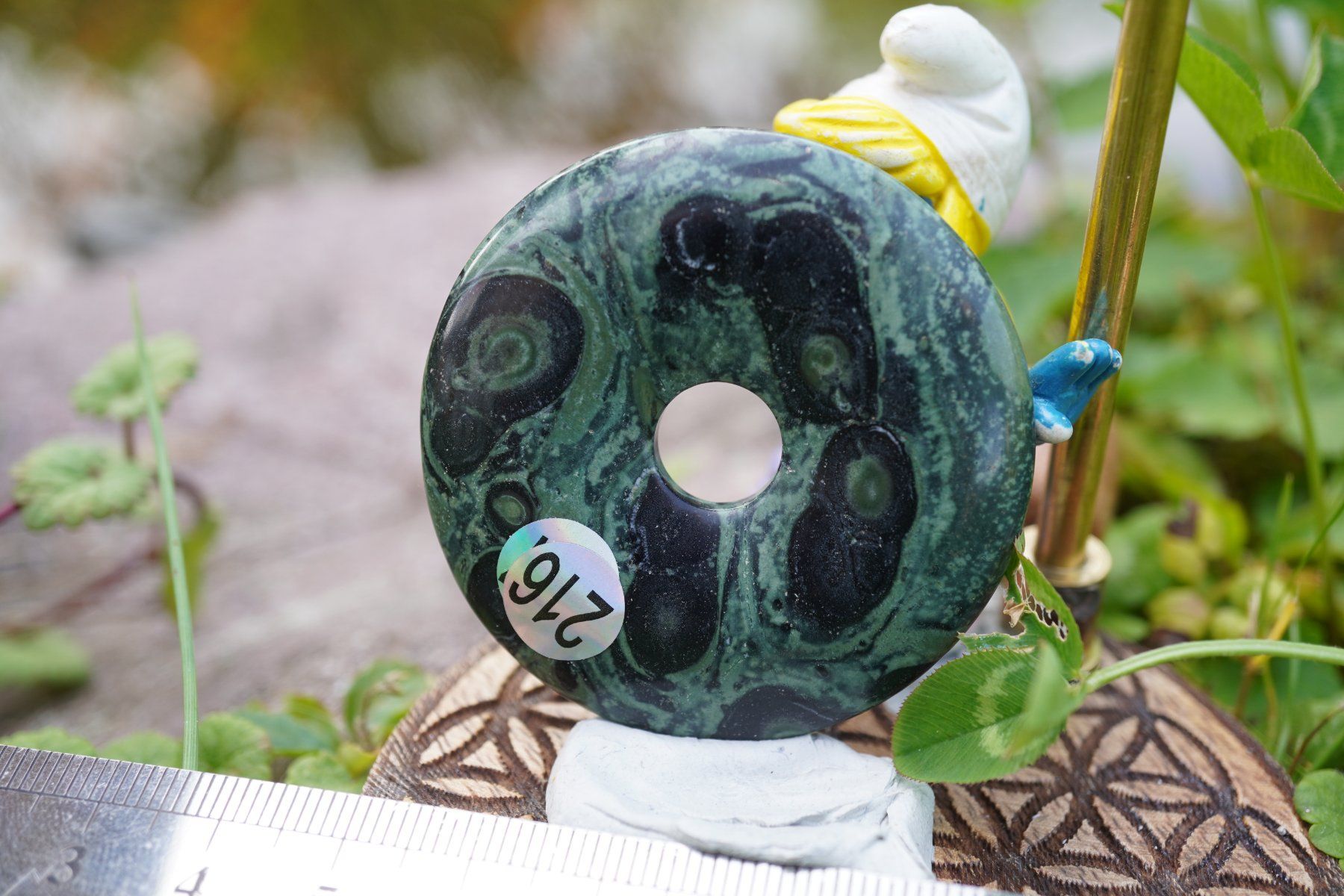 Minerali & Pietre curative: Kambaba    Pi Scheibe  ca50mm    ab  1.-     Räumung – Nuovo e nell'imballaggio originale da Eschenbach SG venduto da topstone 3
