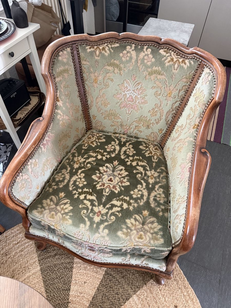 Fauteuils: Antiker Sessel Wohnzimmer Sofa Stuhl Sitz – D'occasion à Rüti (ZH) par vint-age