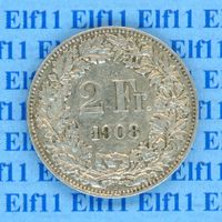 CHF___2.00 1908 ss-vz 2 Franken