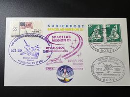 Deutschland Spacelab Kurierpost D/CCCP 1985 (R624)