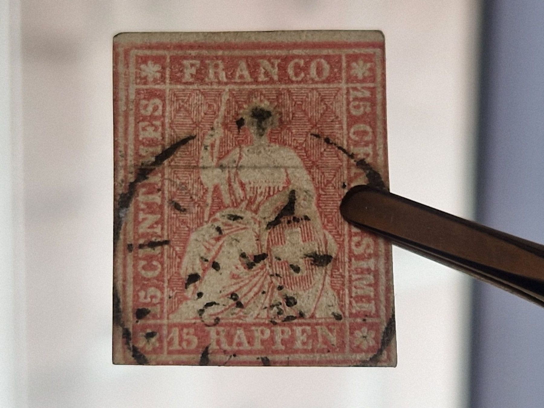 Tutti i francobolli: Strubel 24G, signiert, ab 1.- – Usato da Burgdorf venduto da Glossy01 4