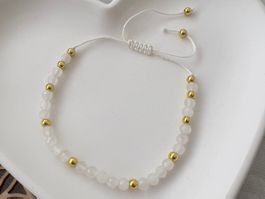 Bracelet en pierre de lune  - Mondstein Armband