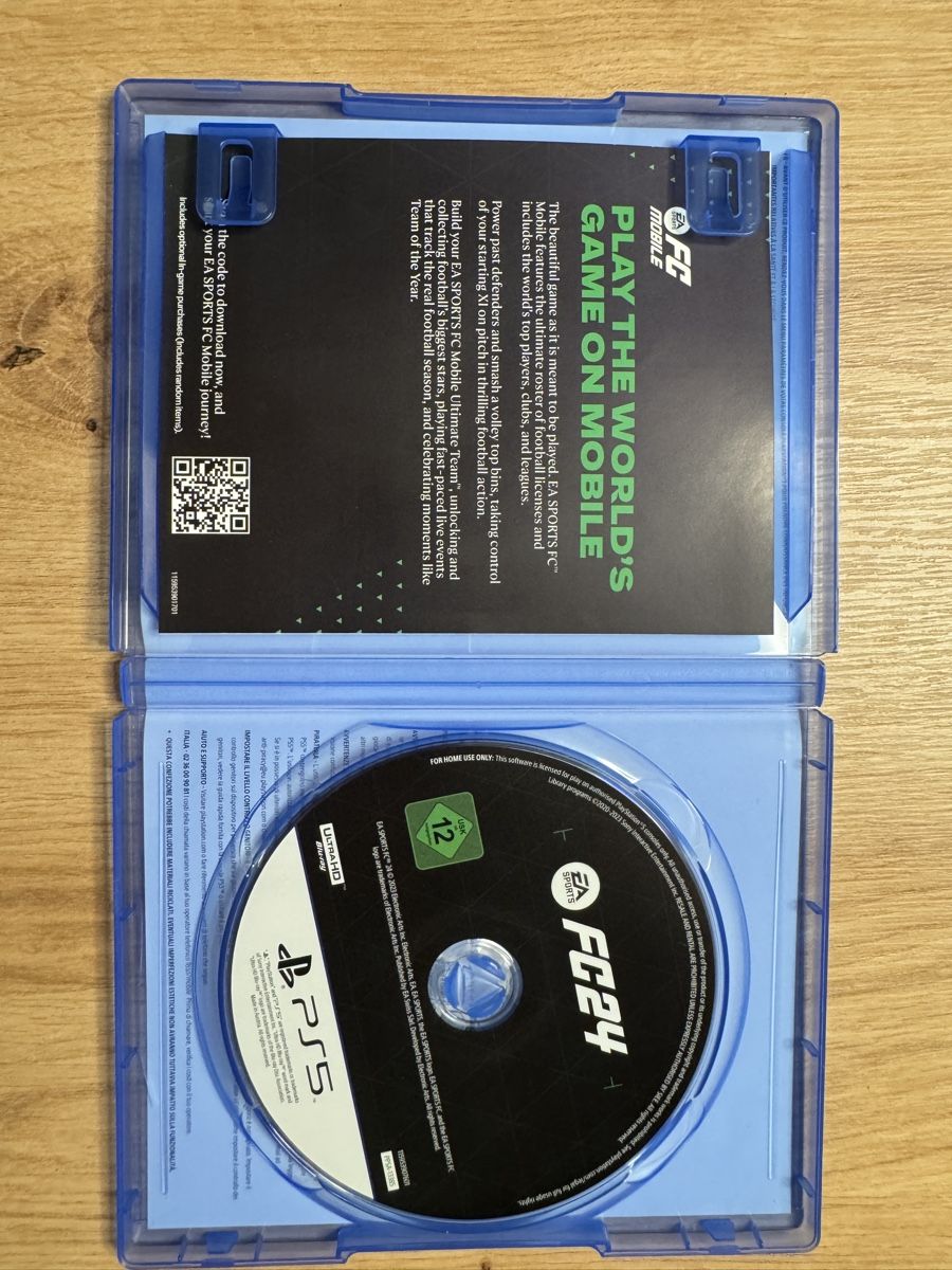 Sony Spiele: FC 24 PS5 Spiel guter Zustand – Gebraucht aus Biberist von etesummer 2