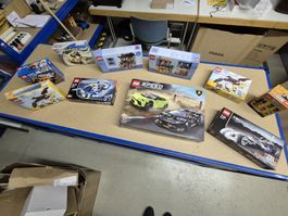10 Lego Sets, Technic, Speed Champions uvm.