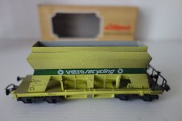 HO Wagen Vetropac, gealtert , beladen, WS Liliput 24652