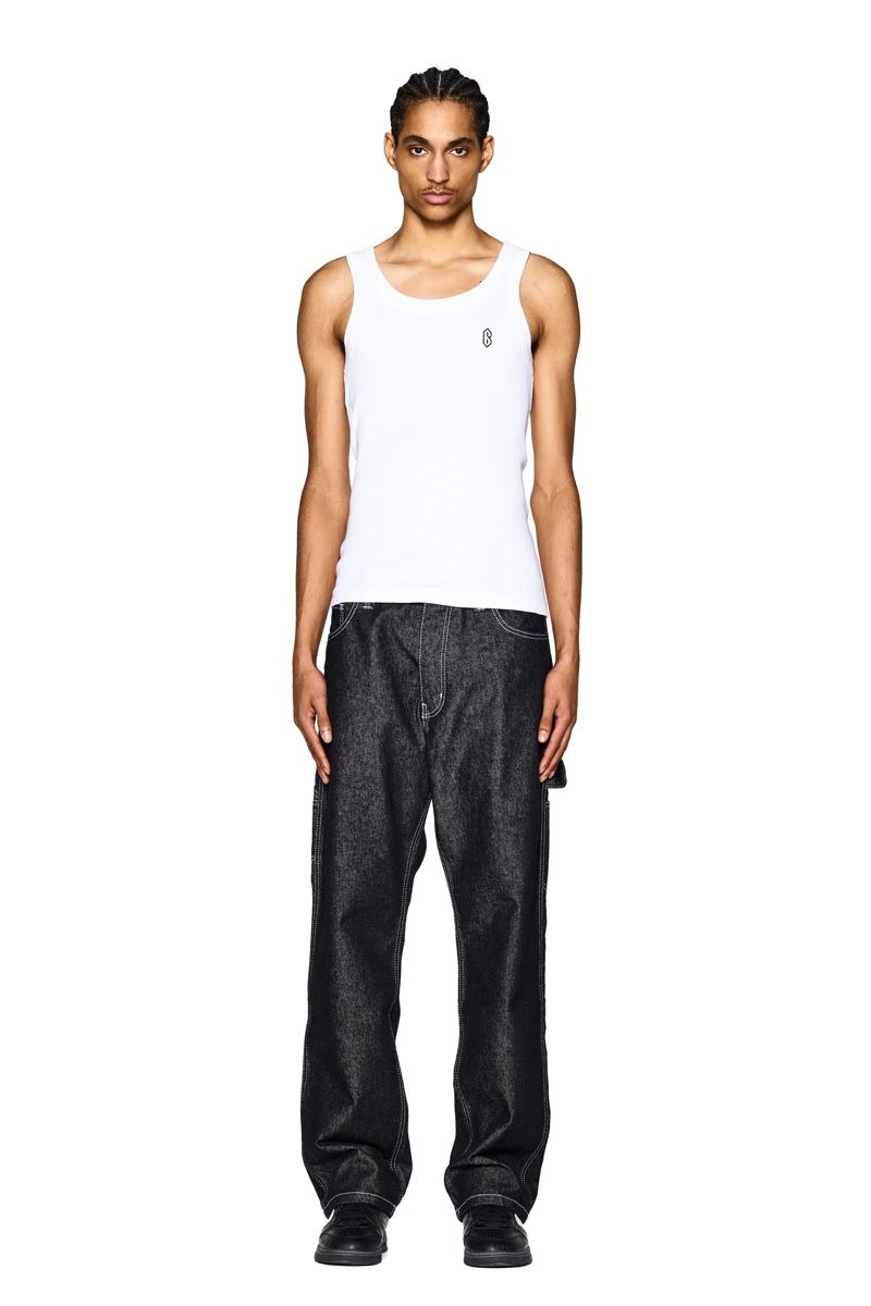 6PM Jeans: 6pm X slawn LOGO DENIM JEANS BLACK – Usato da Zürich venduto da ram__0n 2