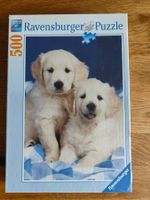 Ravensburger Puzzle 500 Teile - Golden Retriever Welpen