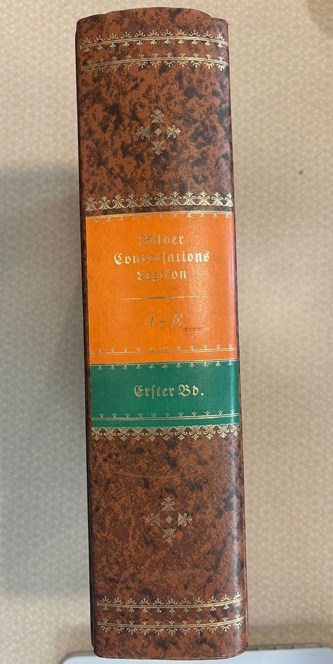 Livres: Buch - Bilder Conversations Lexikon A-E, Erster Band – D'occasion à Urnäsch par pas_5r9c 1