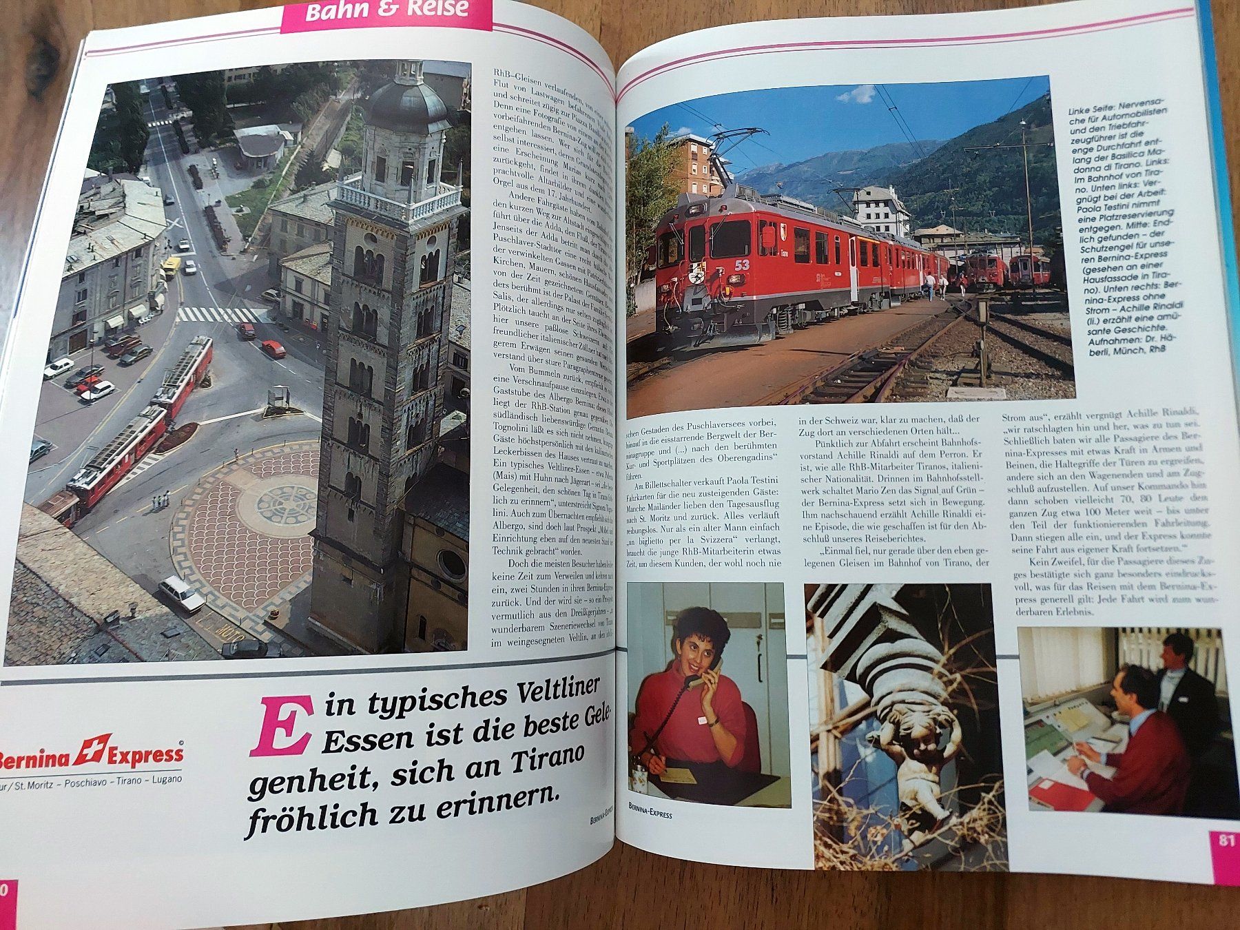 Revues & Magazines: Eisenbahn-Kurier - EK-Special Bernina-Express – D'occasion à Schönenwerd par Steidi 3