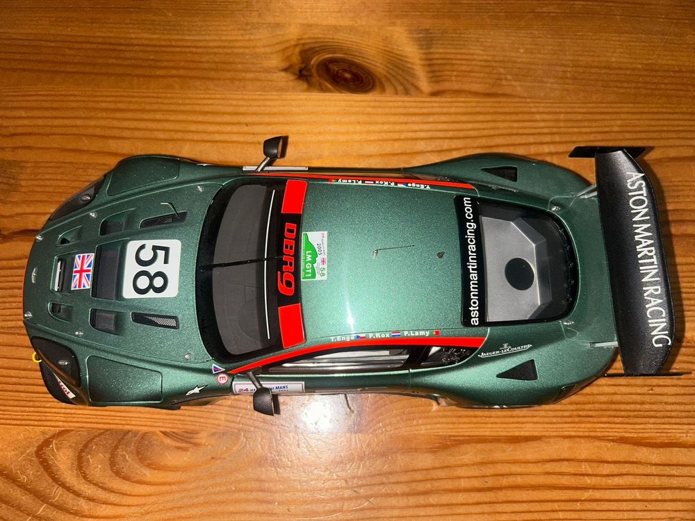 Aston Martin DBR9, Autoart 1:18, Le Mans 2005, Nr. 58 (D'occasion