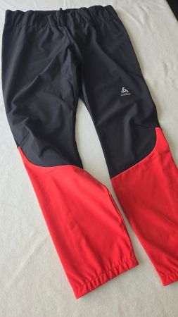 ODLO-Sport-/Langlauf-Hose, schwarz-orange, Grösse XL
