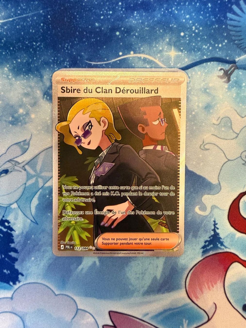 Pokémon Cartes à collectionner: Sbire du Clan Dérouillard FA - PBL 112 FR – Neuf (Voir description) à Courgenay par ScamBoxOff