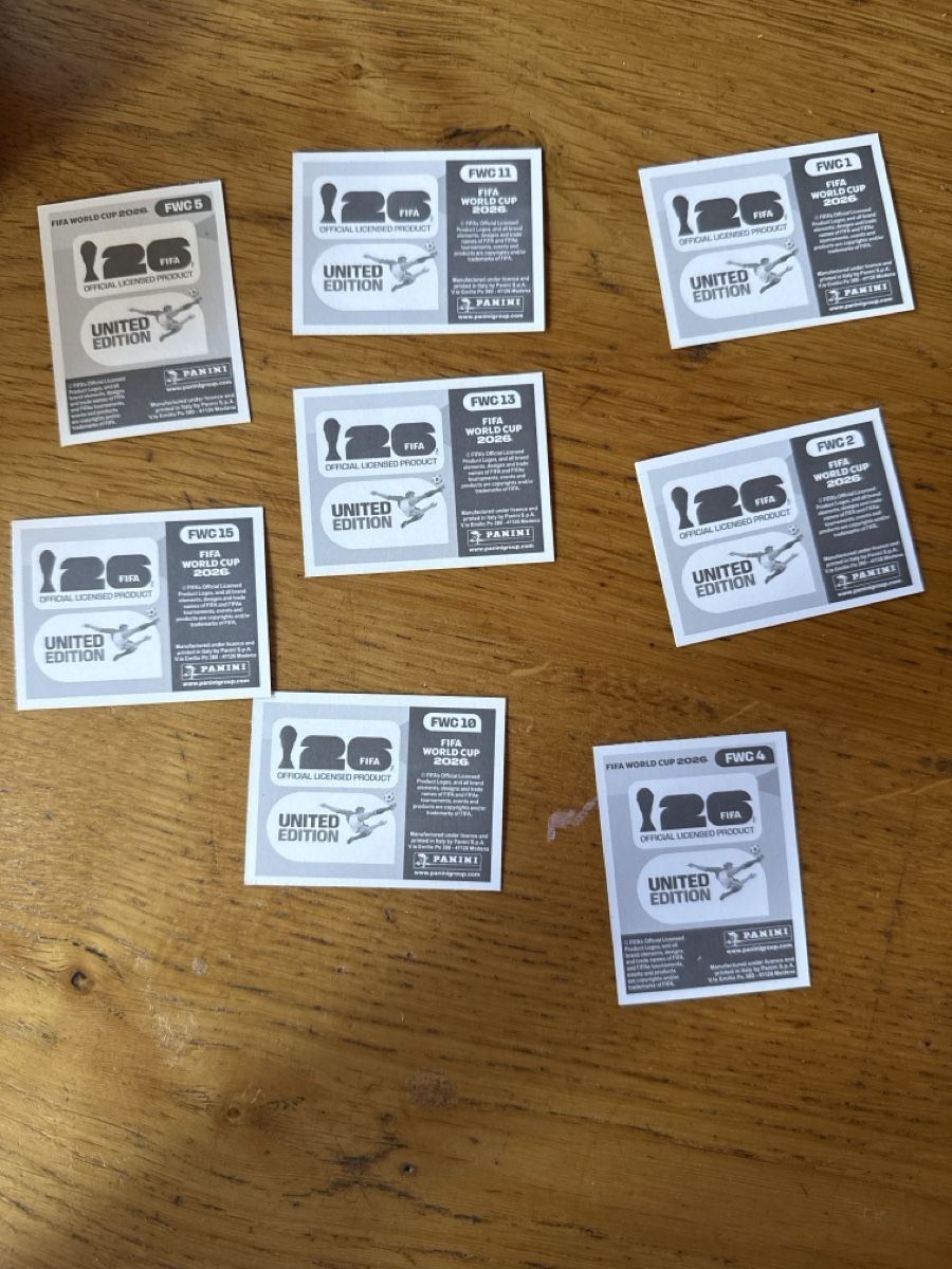 Panini Carte collezionabili: Panini 2026 7er Set FWC – Nuovo (secondo la descrizione) da Masein venduto da Buender45 1
