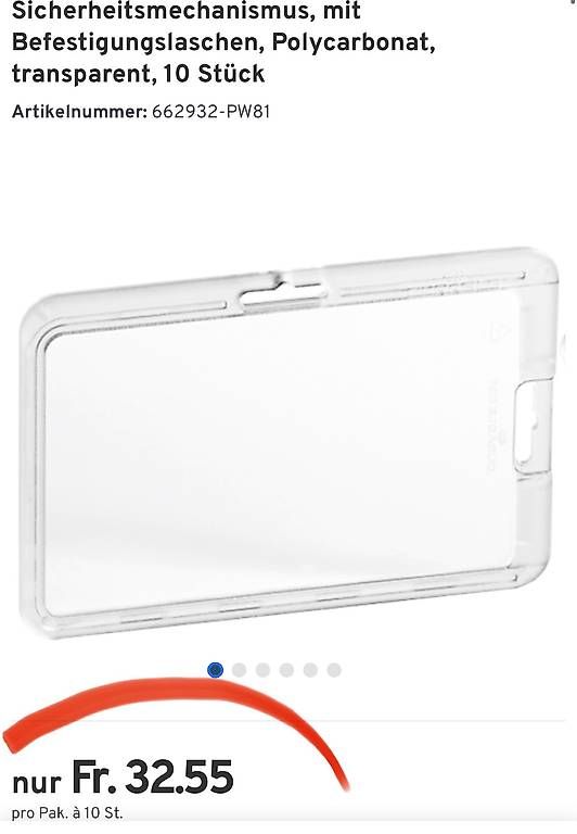 Wandhalterungen: 10 Stk. neue neue Ausweishalter Durable PERMANENT – Neu und originalverpackt aus Necker von liq24 1