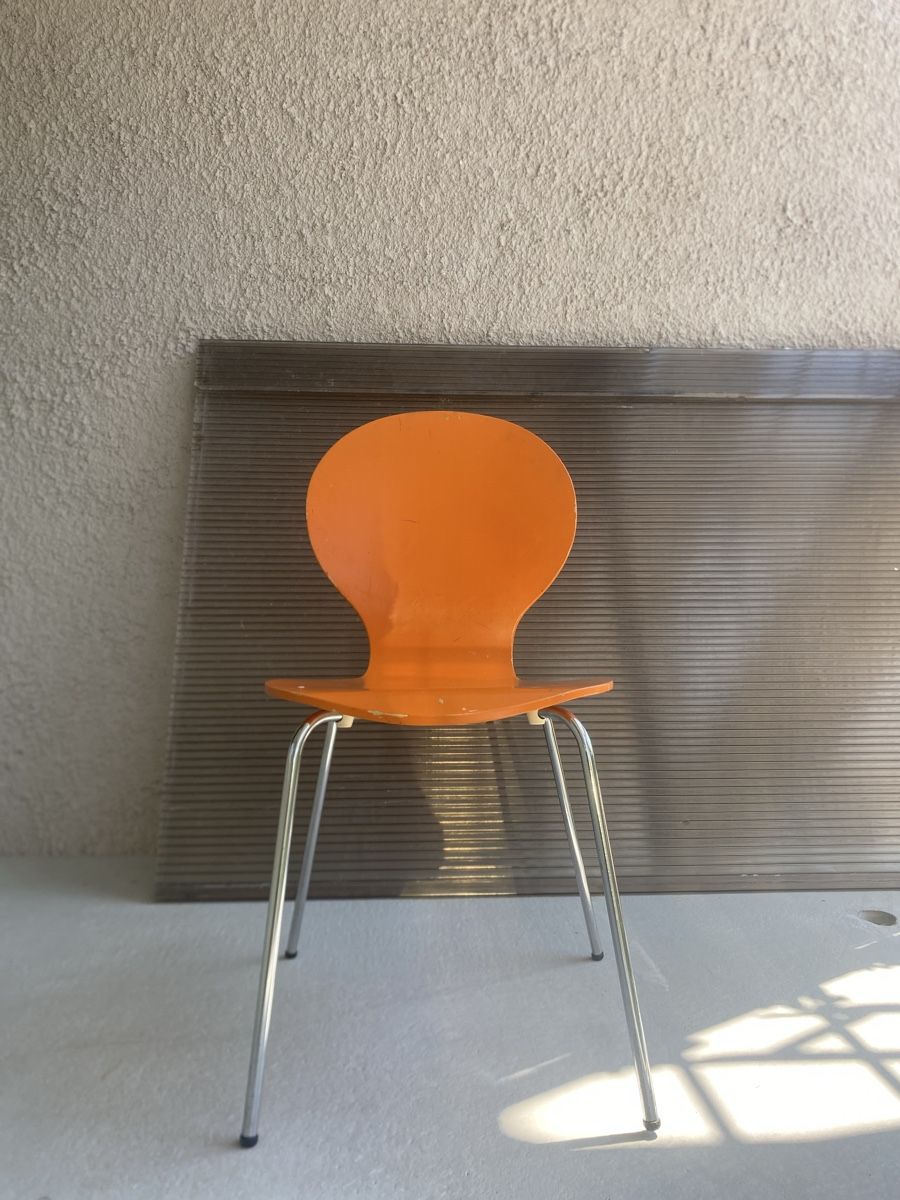 Sedie: Oranger Stuhl im Arne-Jacobsen-Stil  – Usato da Basel venduto da fel_5sqf