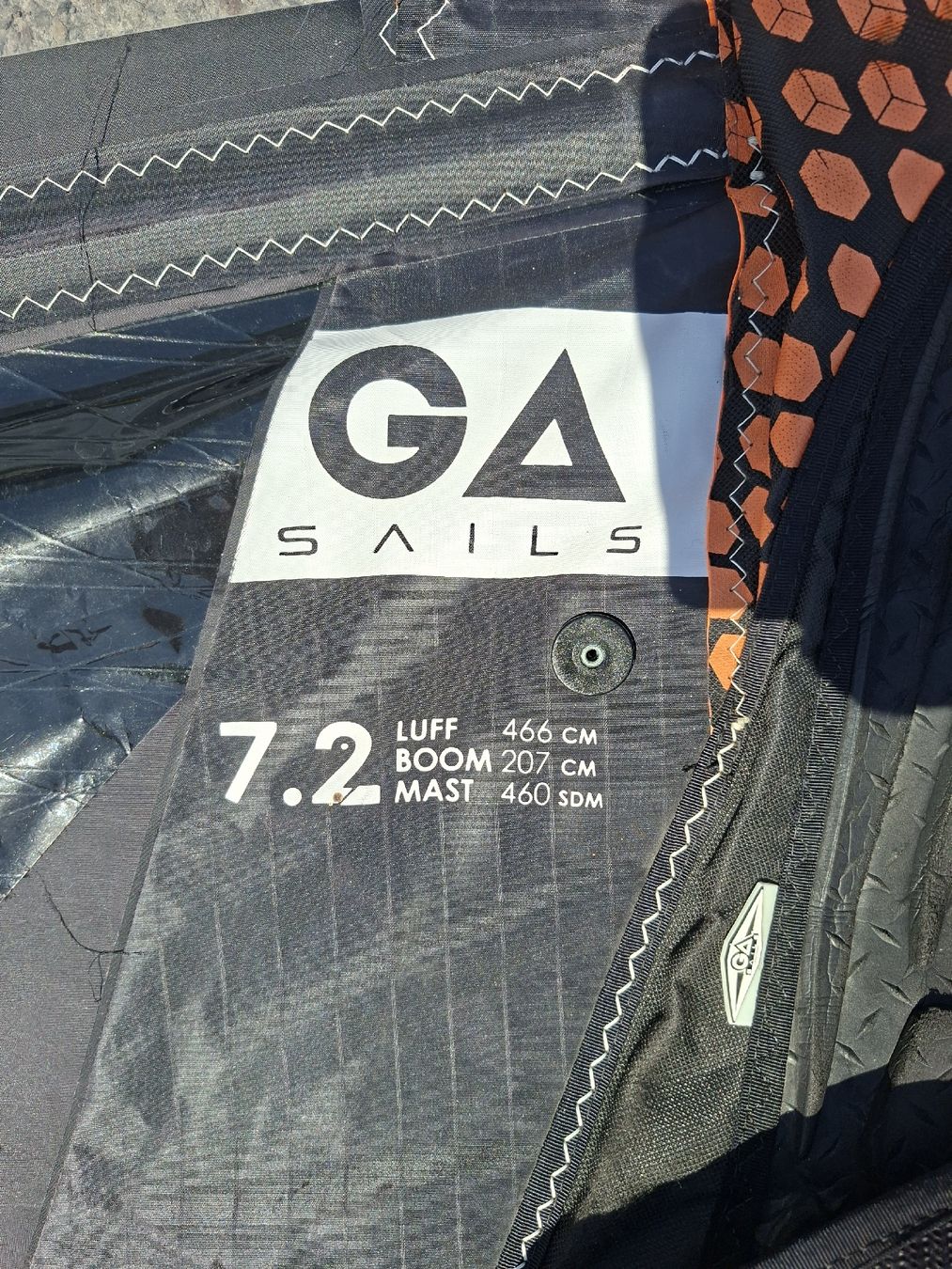 Surfen: Gaastra Segel Matrix 7.2m – Gebraucht aus Fällanden von Nmustang 2