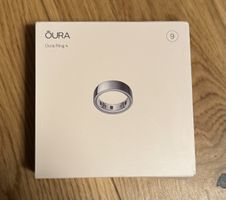 Oura Ring 4 Silber, Grösse 9