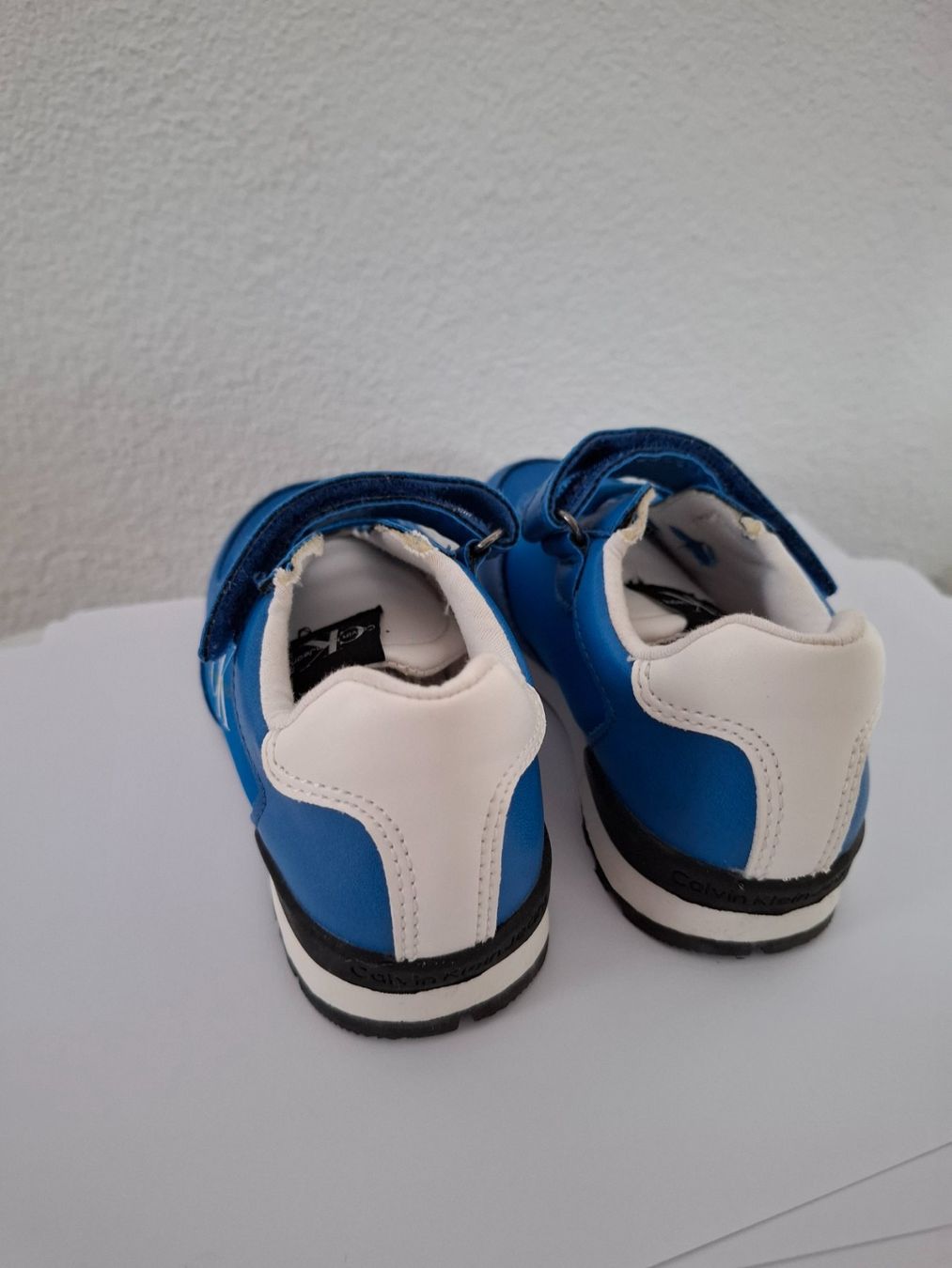 Calvin Klein Scarpe da uomo: Calvin Klein, Sneaker, royalblau, Gr. 27, neu – Nuovo (secondo la descrizione) da Dornach venduto da shoe-lina 4