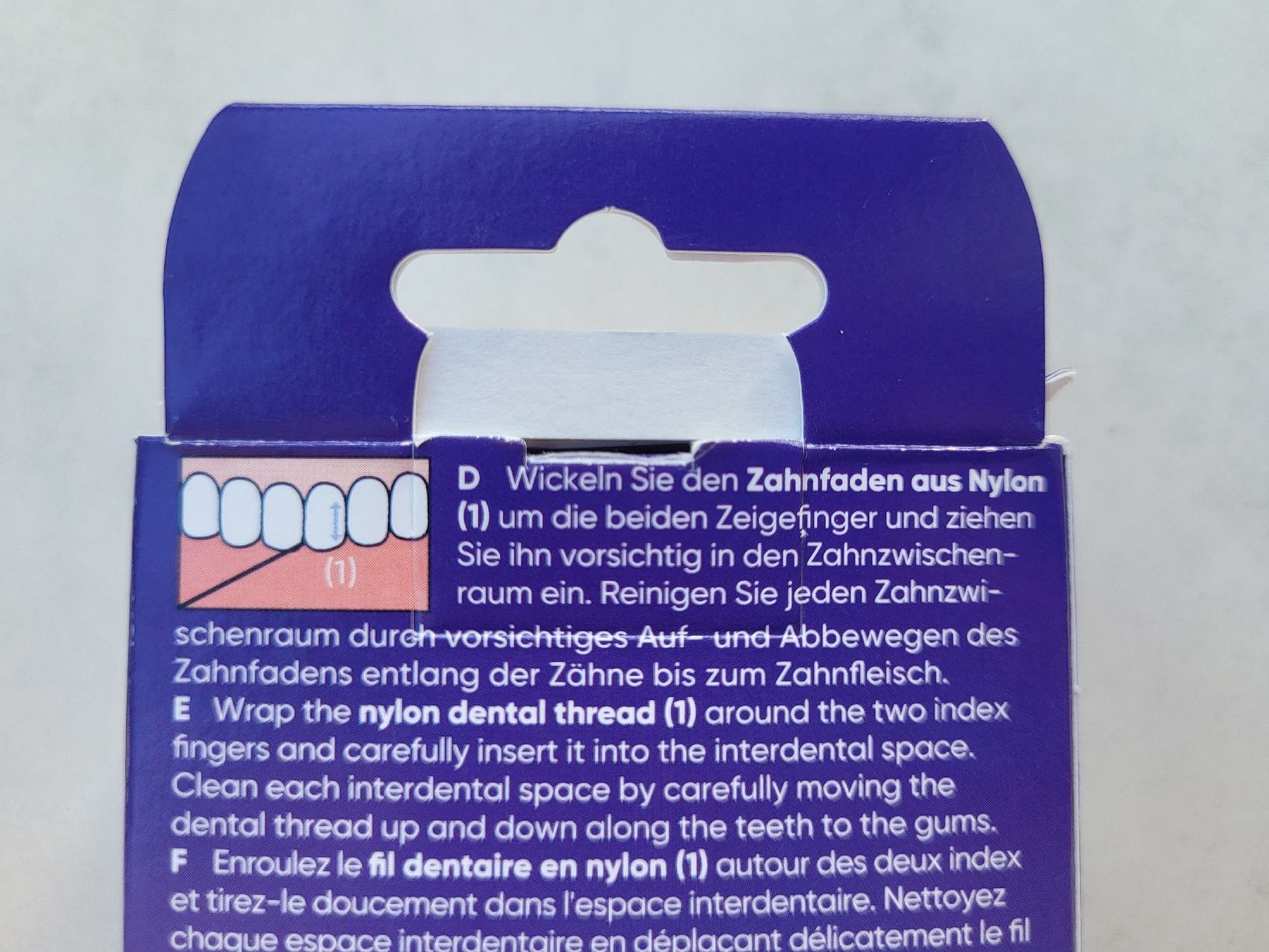 Cura dei denti: Intelligente Zahnseide Floss Emoform, Marke WILD – Nuovo (secondo la descrizione) da Dorf venduto da Mischa2010 4