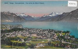 Vevey - Vue generale - Litho